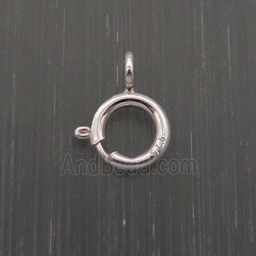 Sterling Silver Clasp Spring