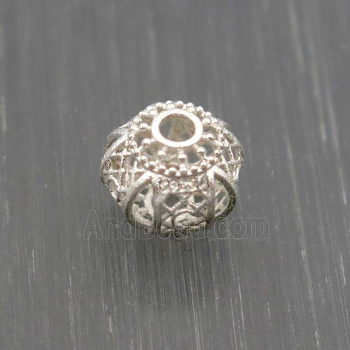 Sterling Silver Beads Round