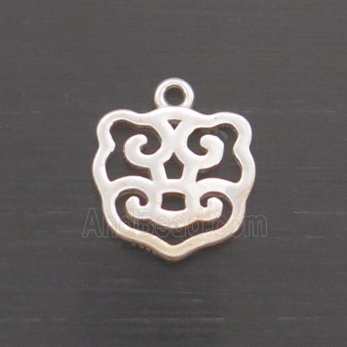 Sterling Silver Pendant Chinese Lucky