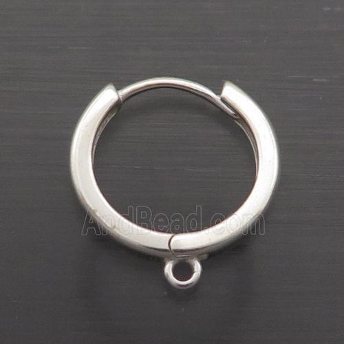 Sterling Silver Hoop Earring