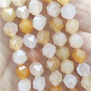 Yellow Aventurine Beads Cut Round, approx 7-8mm