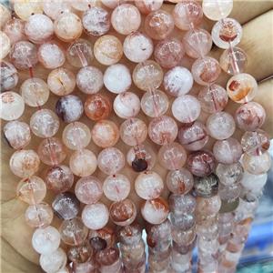 Red Hematoid Quartz Beads Smooth Round, approx 10mm dia