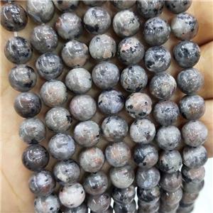 Natural Flame Jasper Yooperlite Beads Smooth Round, approx 8mm dia