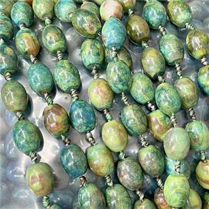 Natural Agate Barrel Beads Dye, approx 15-20mm