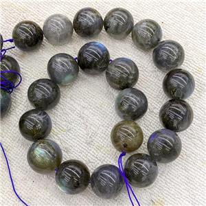Natural Labradorite Round Beads Smooth, approx 19-20mm