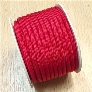 Red Nylon Cord, approx 3mm, 16 meters per rolls