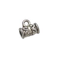 Tibetan Style Zinc Hanger Bail Antique Silver, approx 4.5-7.5mm, 2.5mm hole