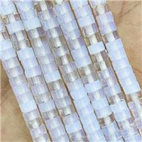 White Opalite Heishi Beads, approx 4mm