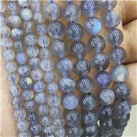 Natural Labradorite Beads AAA-Grade Smooth Round, approx 6mm dia