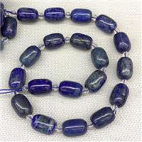 Natural Lapis Lazuli Beads Barrel Blue, approx 12-16mm