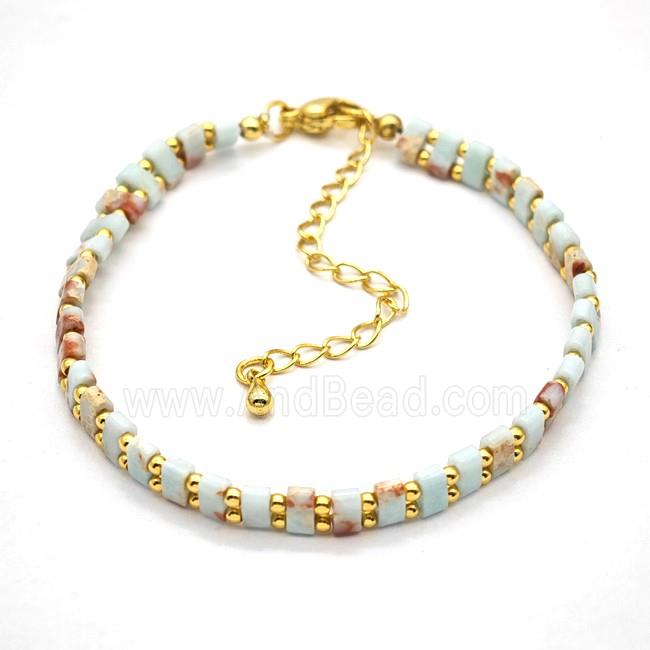 Imperial Jasper Bracelets Adjustable