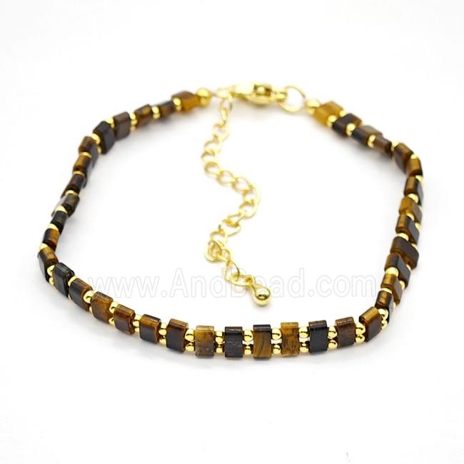 Tiger Eye Stone Bracelets Adjustable