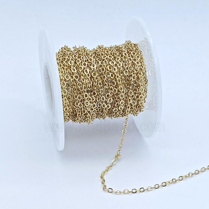 Copper Chain, Gold Plated
