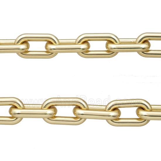 Alloy Chain Matte Gold