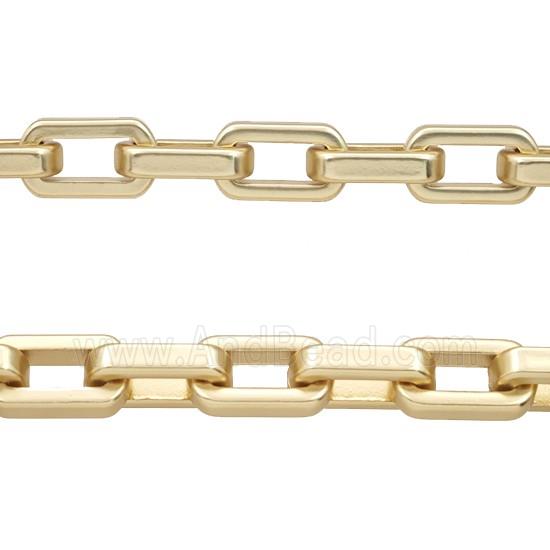 Alloy Chain Matte Gold
