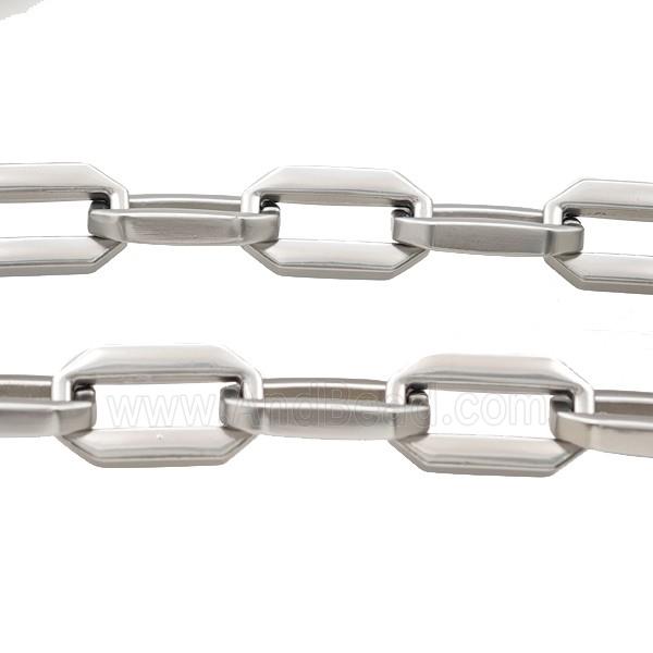 Alloy Chain Matte Silver