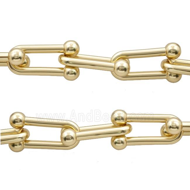 Alloy Chain Matte Gold