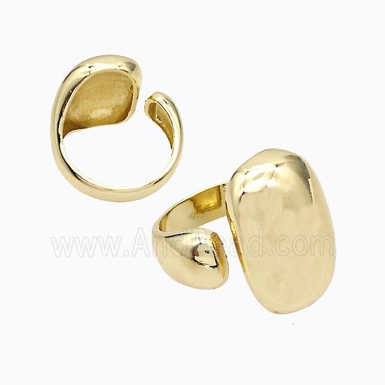 Copper Rings Gold Plated