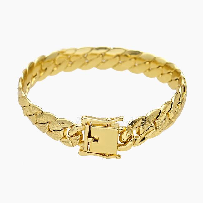 Copper Bracelet Gold Plated