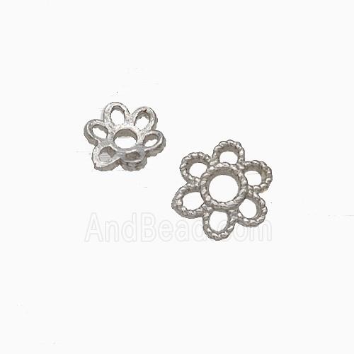 Copper Beadcap Platinum Plated