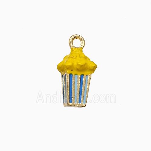 Copper Earring pave zircon, Gold Plated