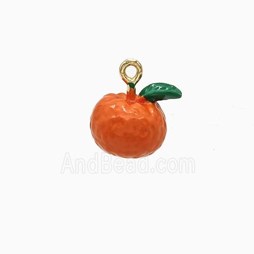 Copper Earring pave zircon, Gold Plated