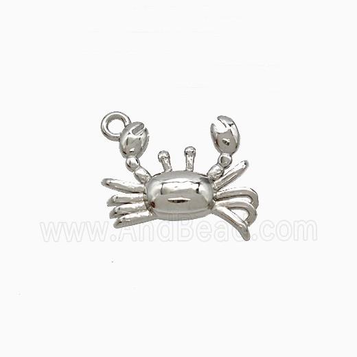 Copper Pendant Pave Zircon, Gold Plated