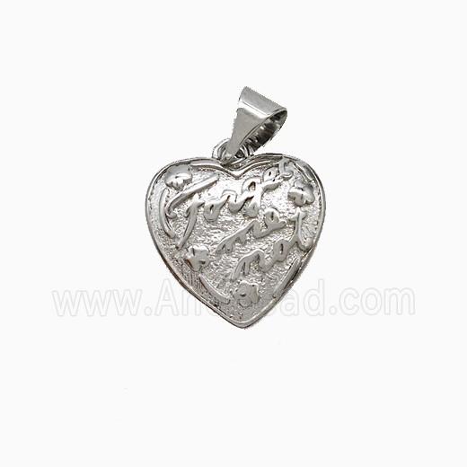 Copper Pendant Pave Zircon, Gold Plated