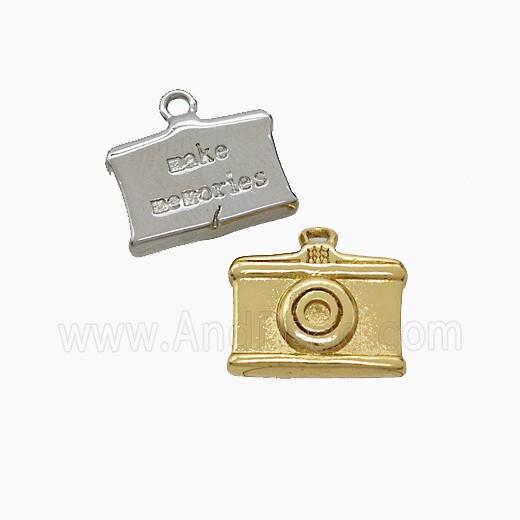 Copper Pendant, Gold Plated