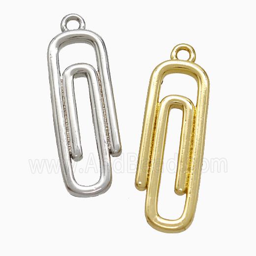Copper Pendant, Gold Plated
