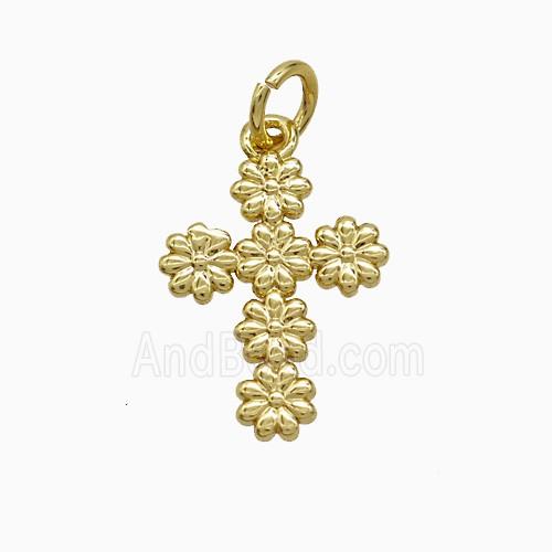 Copper Pendant, Gold Plated