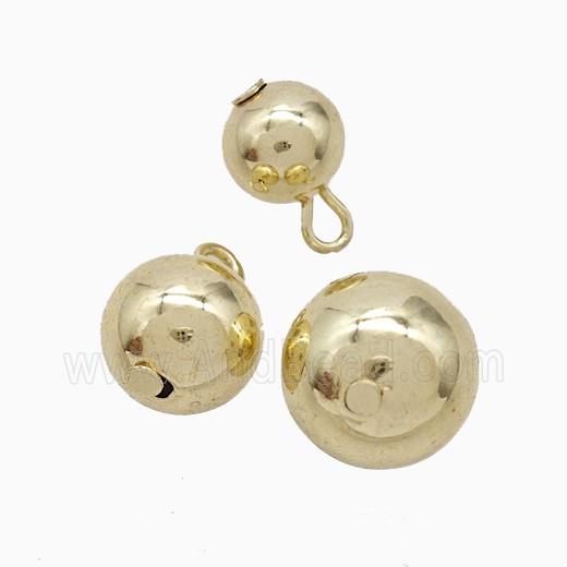 Copper Pendant, Gold Plated