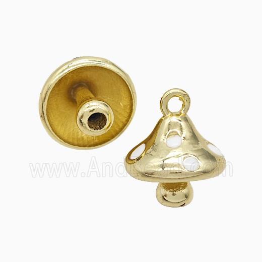 Copper Pendant, Gold Plated