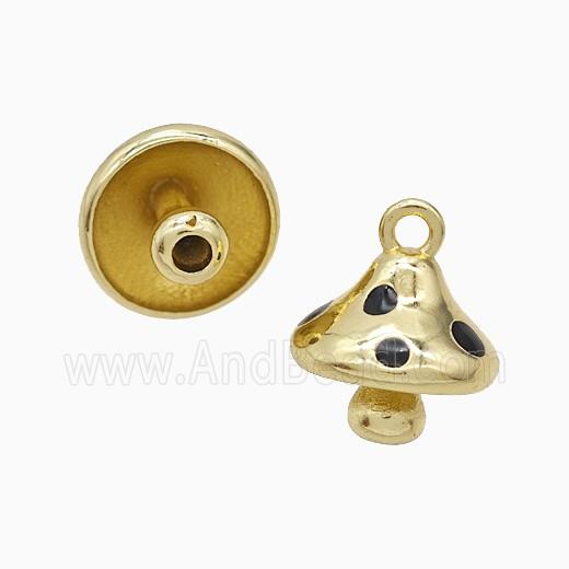 Copper Pendant, Gold Plated