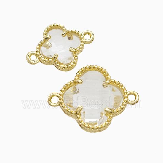 Copper Pendant Pave Zircon, Gold Plated