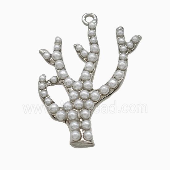 Copper Pendant Pave Zircon, Gold Plated