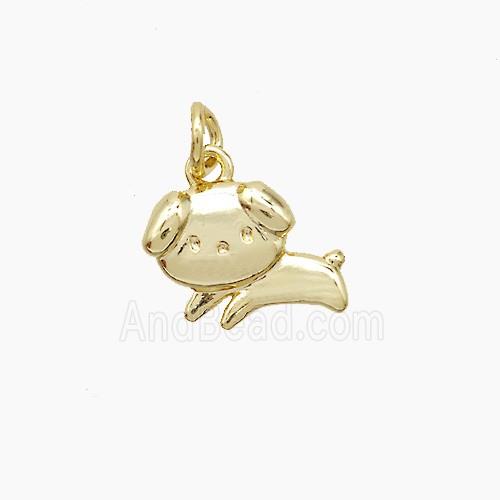 Copper Pendant, Gold Plated