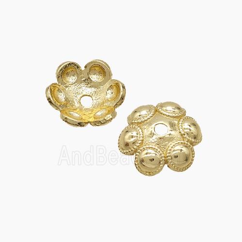 Copper Bead, Gold Plated