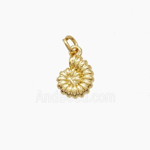 Copper Bead, Gold Plated