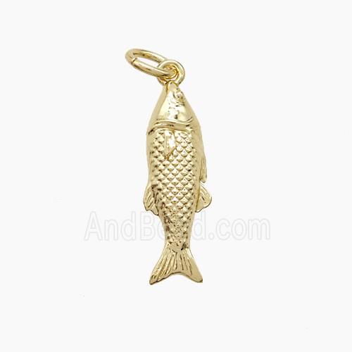 Copper Pendant, Gold Plated