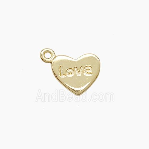 Copper Pendant, Gold Plated