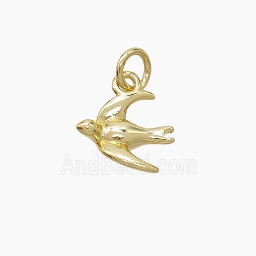Copper Pendant, Gold Plated