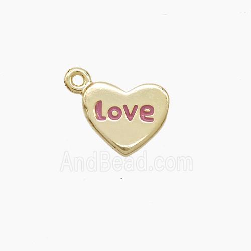 Copper Pendant, Gold Plated
