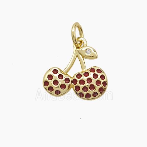 Copper Pendant, Gold Plated