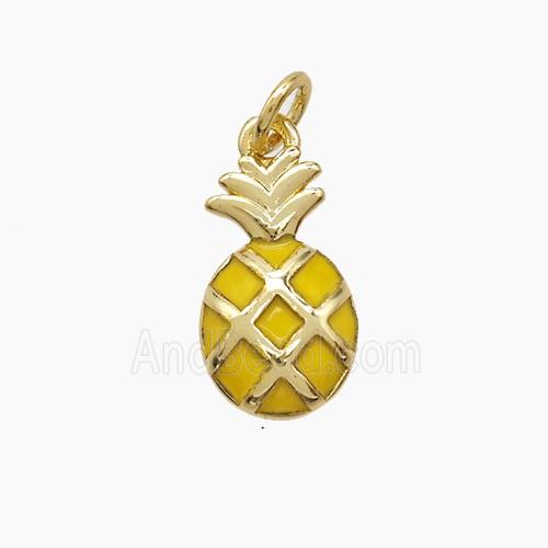 Copper Pendant, Gold Plated
