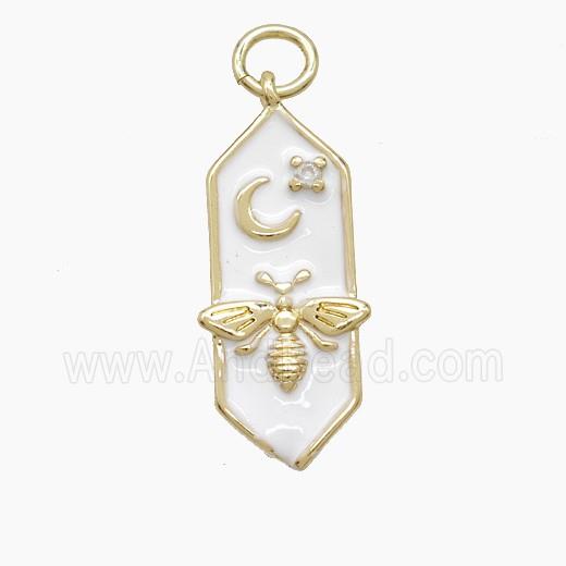 Copper Pendant, Gold Plated