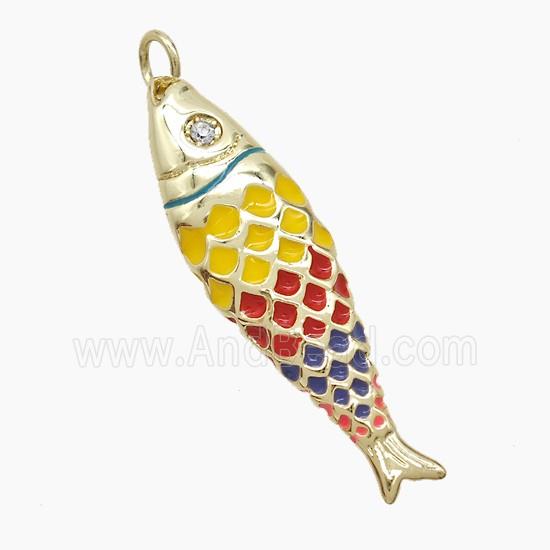 Copper Pendant, Gold Plated