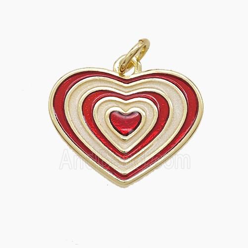 Copper Pendant, Gold Plated