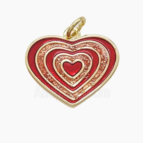 Copper Pendant, Gold Plated