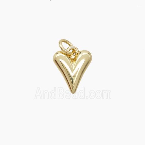 Copper Pendant, Gold Plated